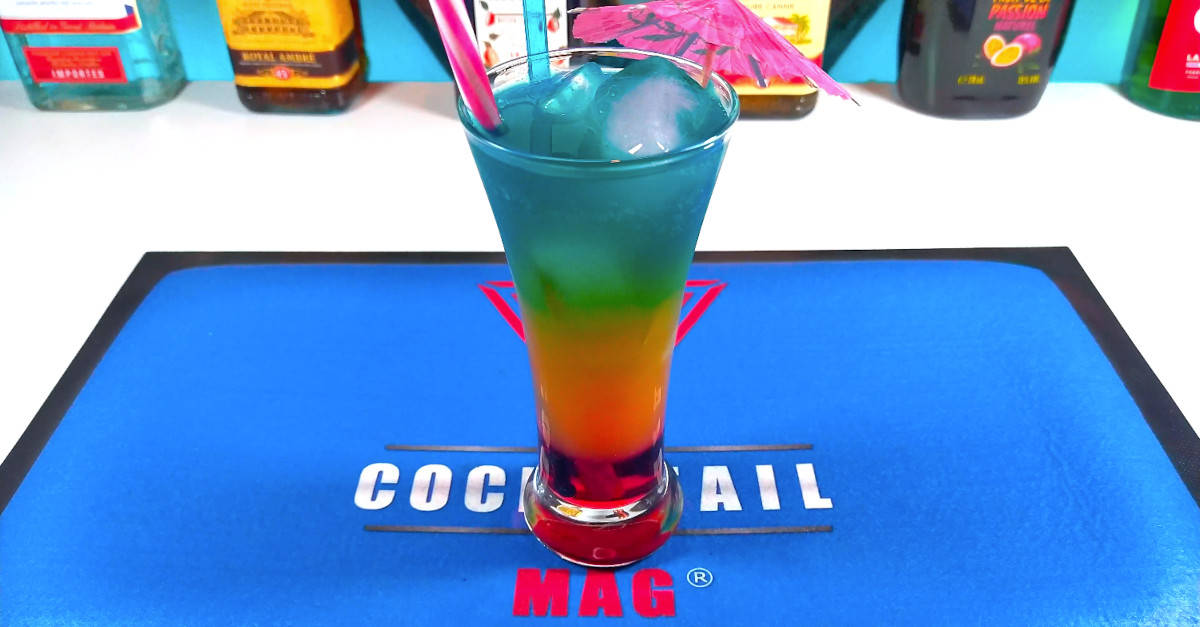 Rainbow Cocktail sans alcool